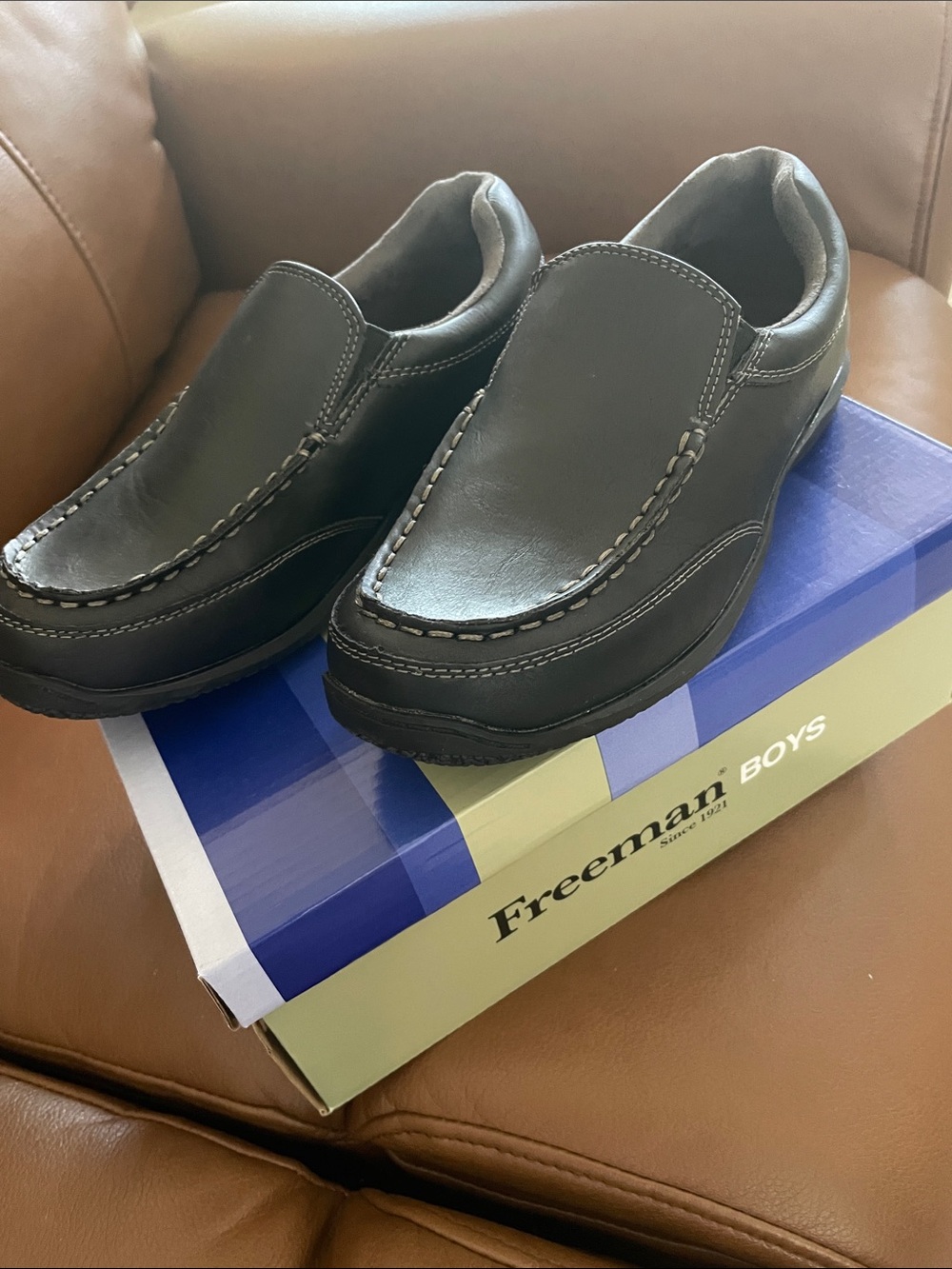 Boys slip in shoes brand new never worn